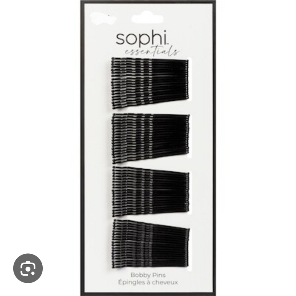 Sophi Essentials Black Bobby Pins 100ct BNIB